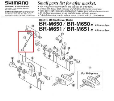 VERBINDUNGSKABEL SHIMANO D-TYP 93 MM.